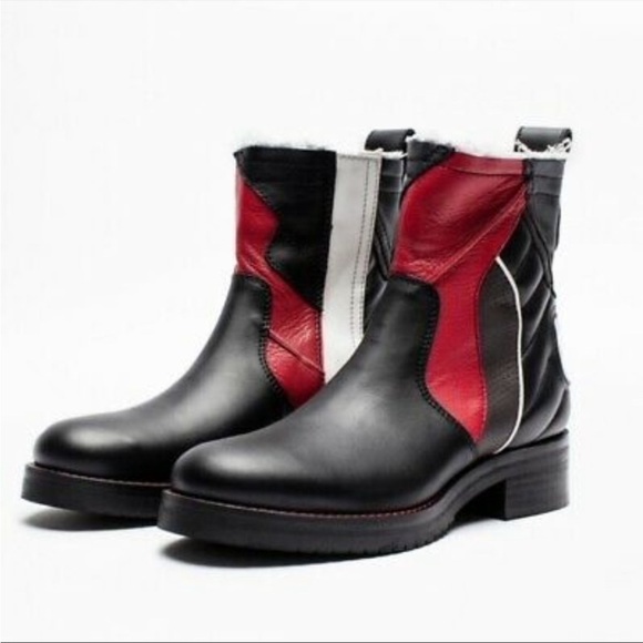 Zadig & Voltaire Empress Moto Biker Boots - Picture 11 of 11